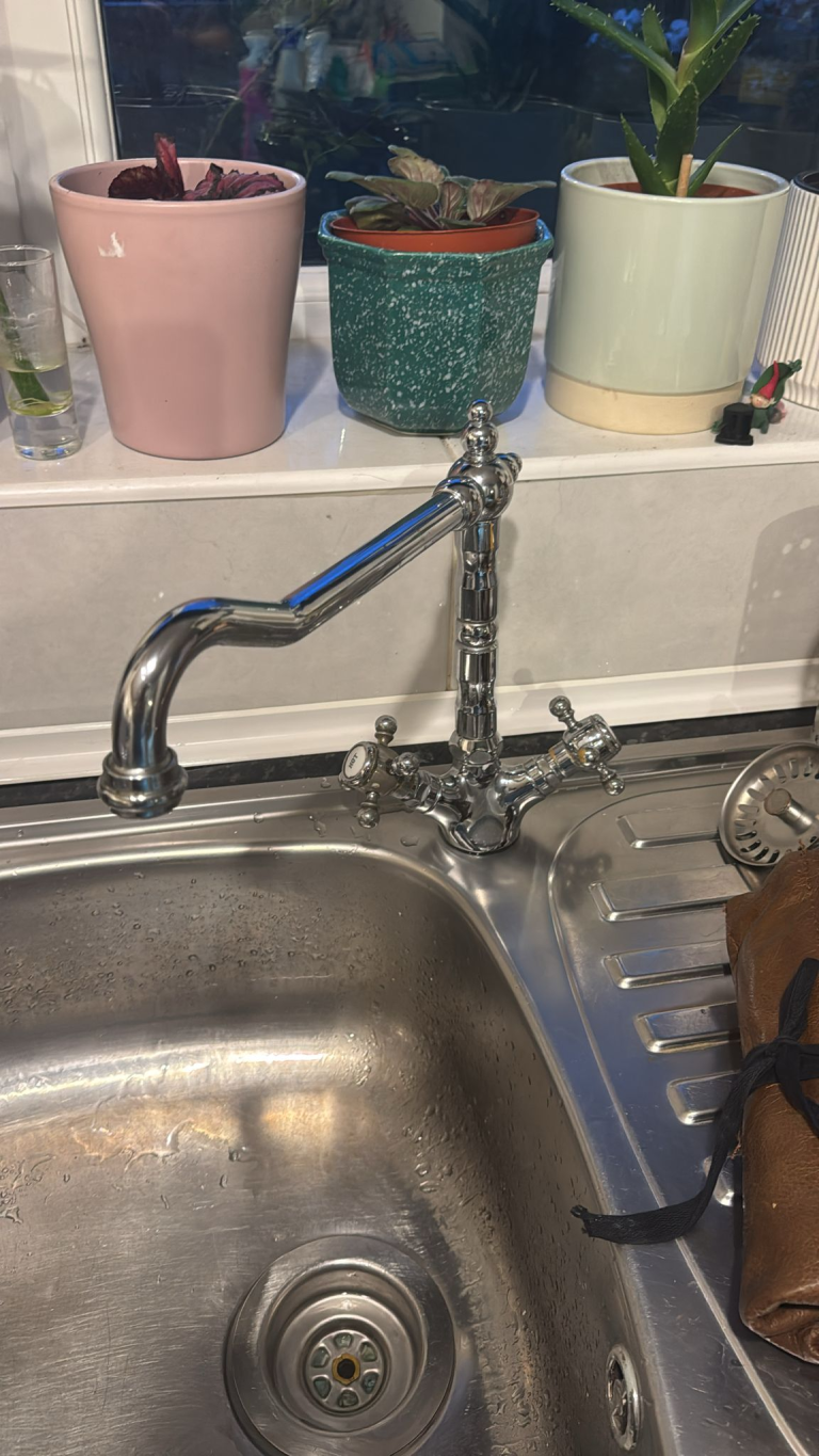 Kitchen sink and drain work by AquaDash Plumbing Manchester